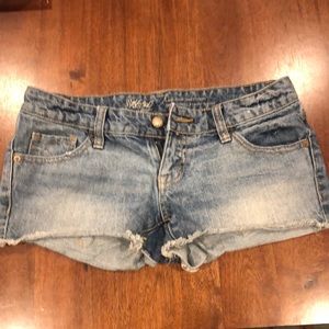 Mossimo Jean shorts size 0/25